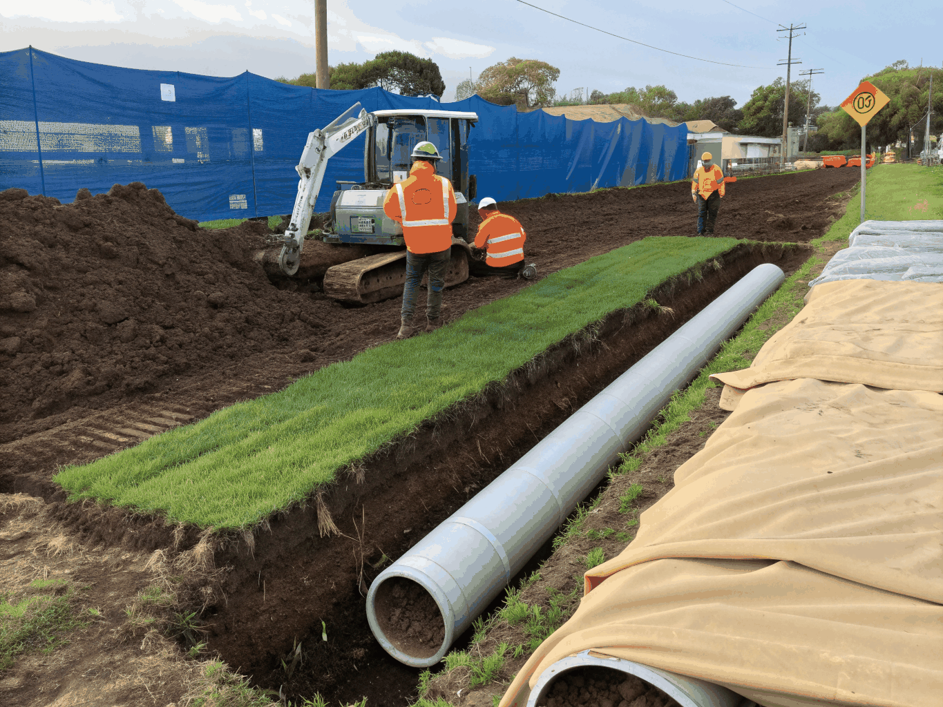 New System Installation — Full Excavation service
